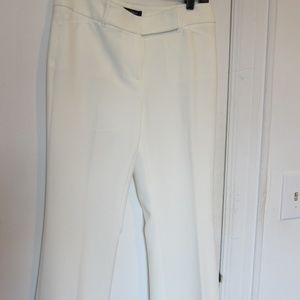 White/Black Trouser White Pants